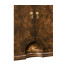 Starburst Dark Walnut Side Cabinet