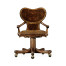 George I Style Adjustable Desk Chair (Mahogany)