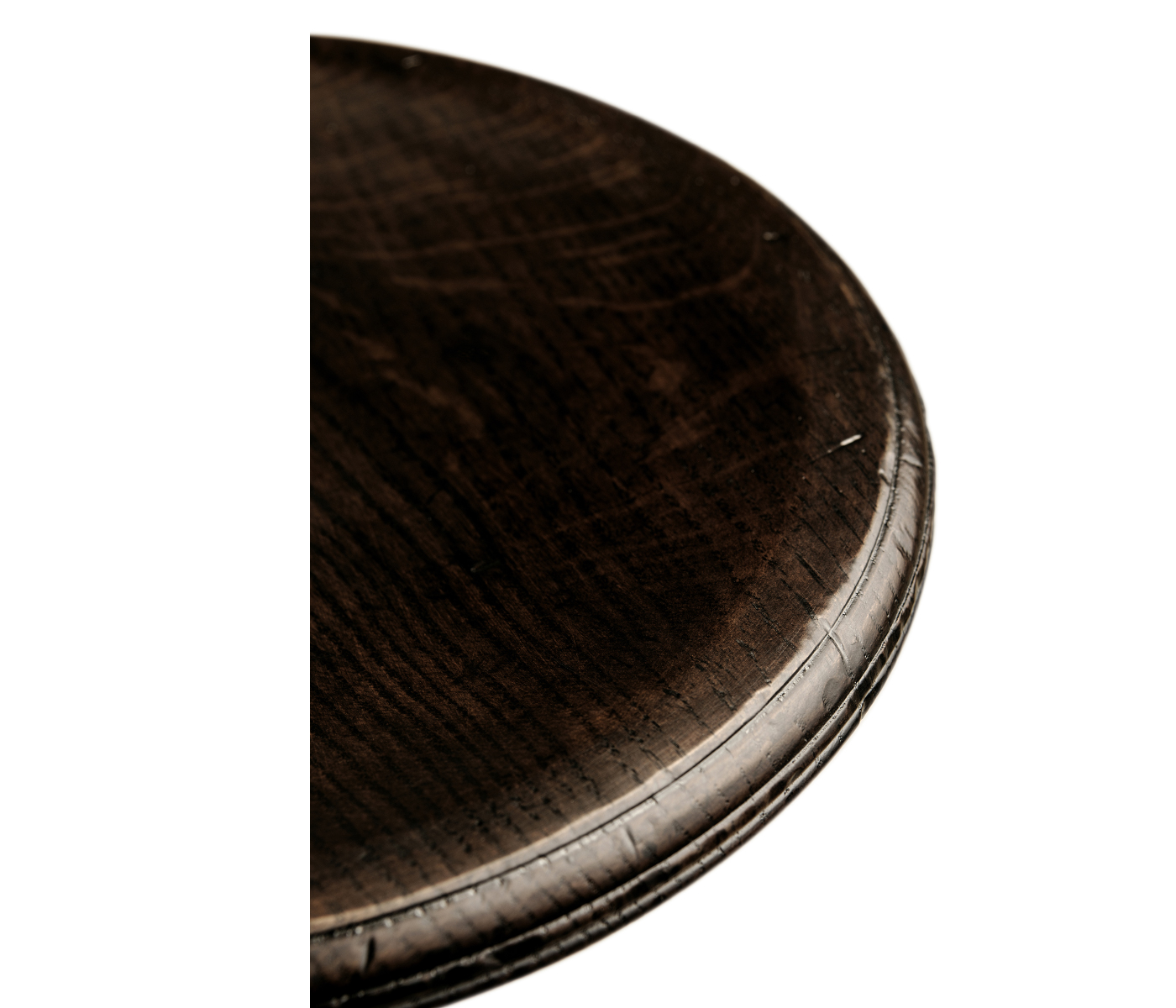 Baroque Style Dark Oak Candlestand