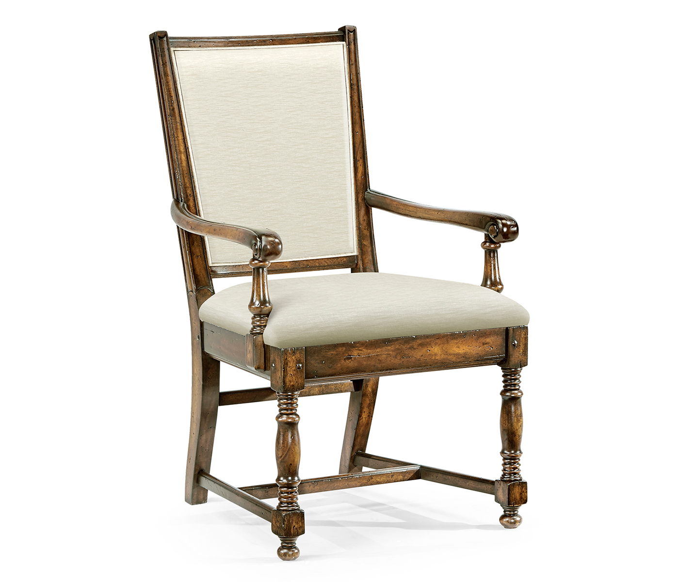 Distressed Country Golden Ale Arm Chair
