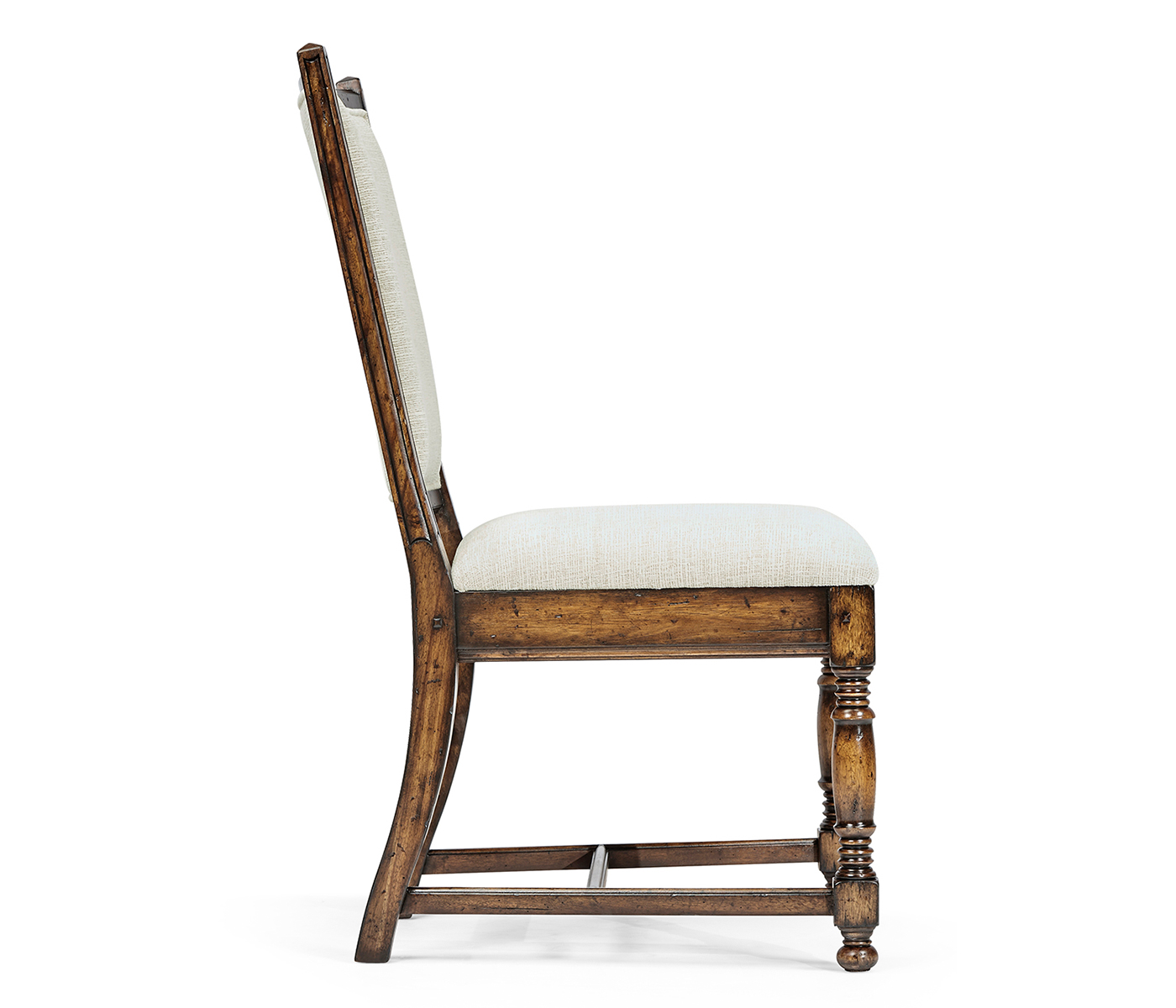 Distressed Country Golden Ale Side Chair