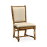 Distressed Light Brown Chestnut Country Side Chair