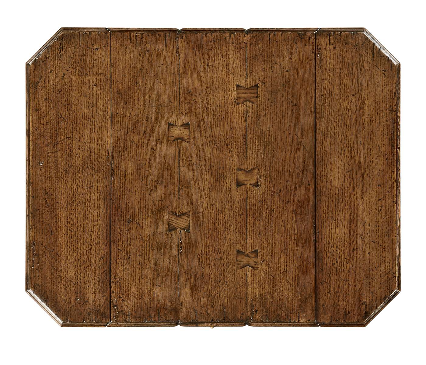 Elizabethan Style Brown Oak Pembroke Table