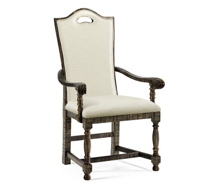 Casual High Back Arm Chair