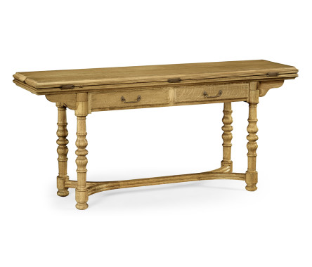 Natural Oak Hunt Table