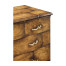 Rustic chest of four drawers heavy distress