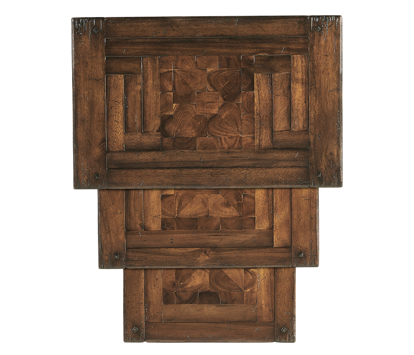 Nest of Three Country Oyster Tables