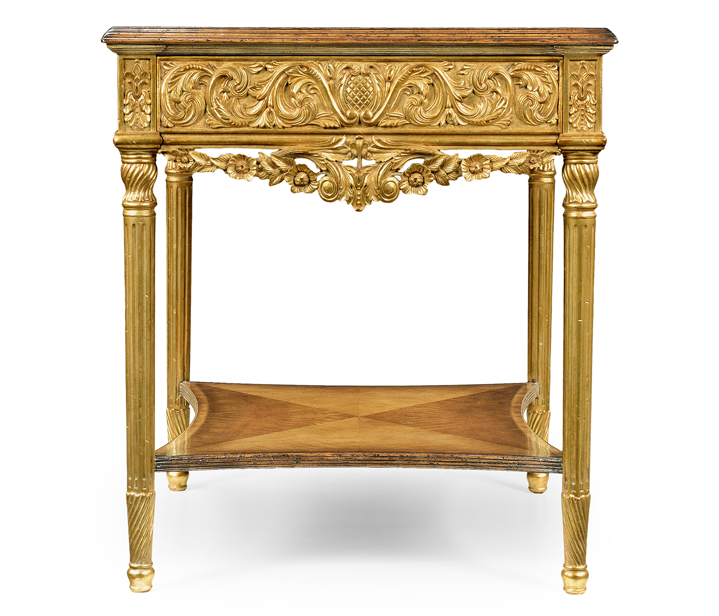 Louis XIV style rectangular side table