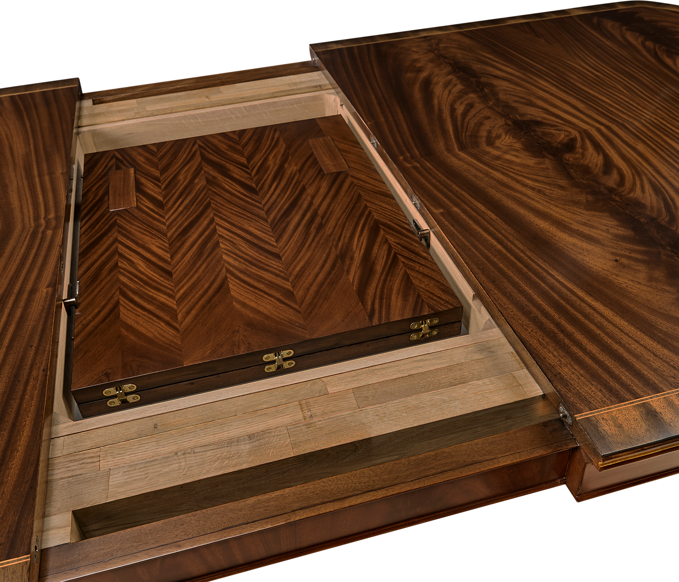 Triple Pedestal Dining Table (Gilded)