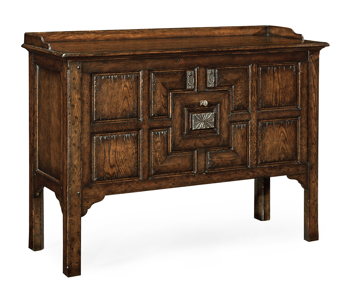 Tudor Style Dark Oak Cabinet