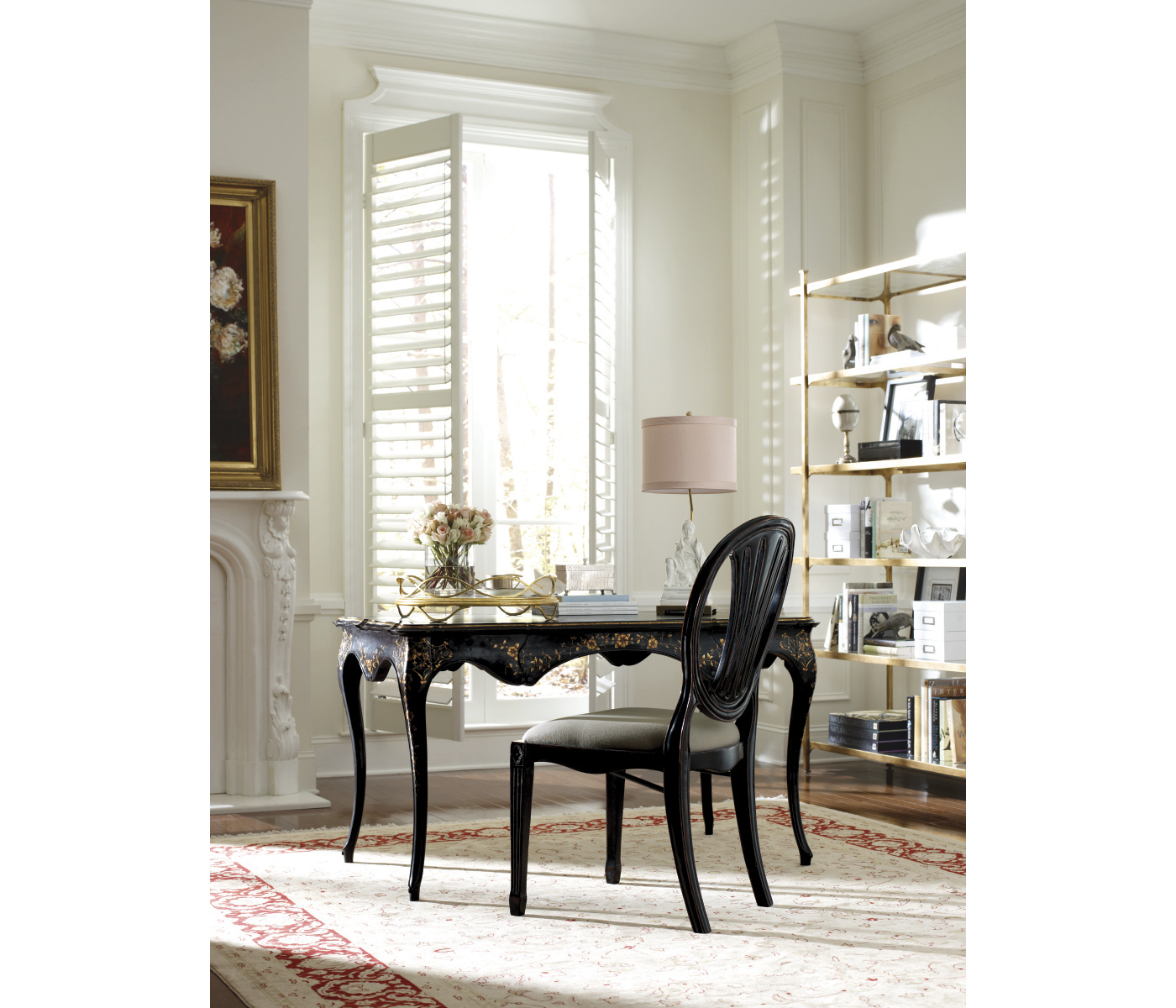 Hepplewhite Wheatsheaf Off-White Side Chair