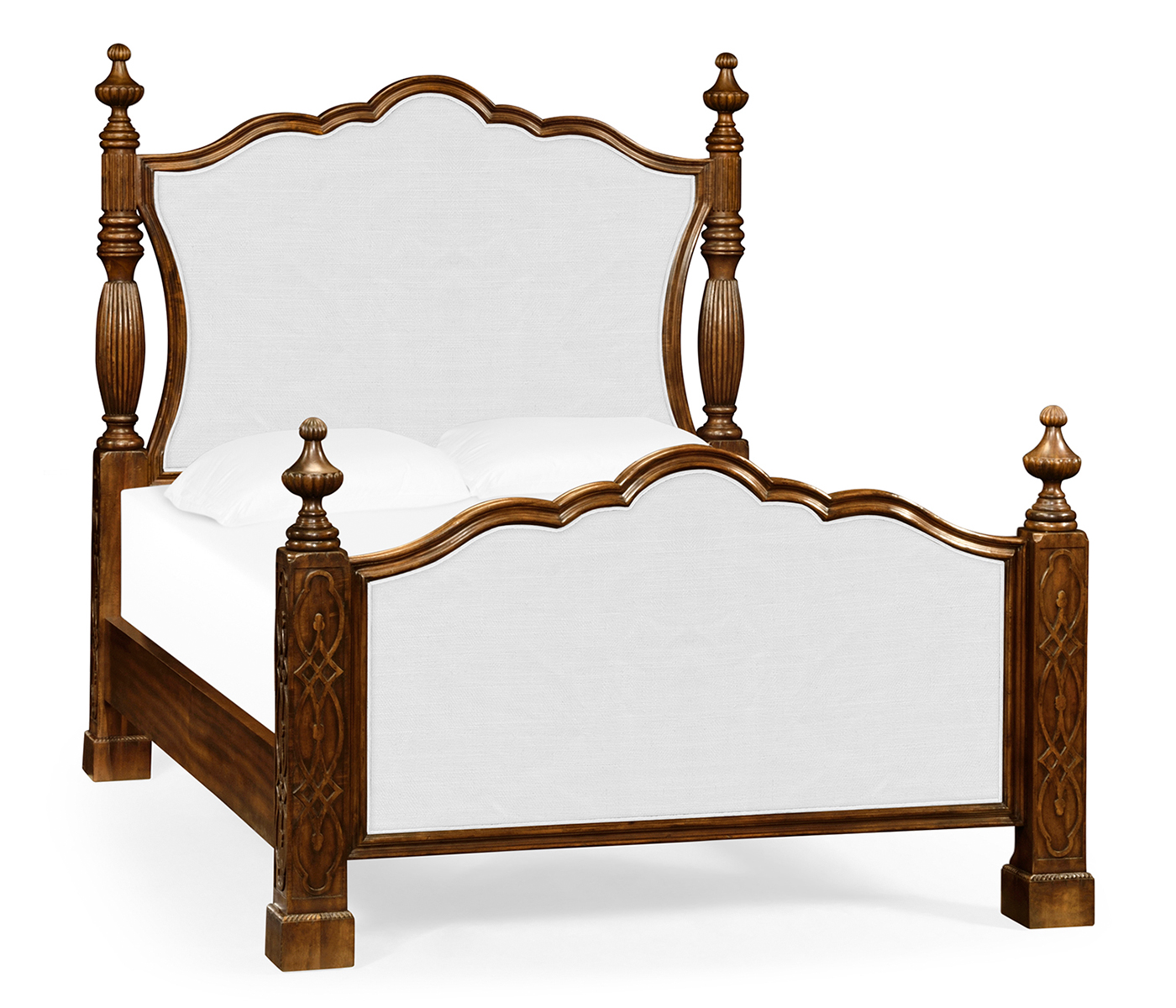 Four Poster Mahogany US Queen Bed