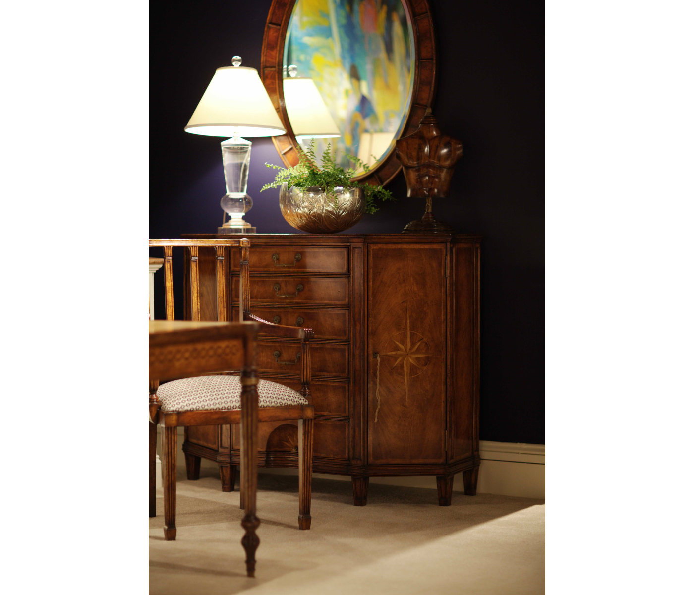 Small Male Wooden Mannequin & Torso on Stand