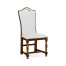 Country Walnut Dining Side Chair