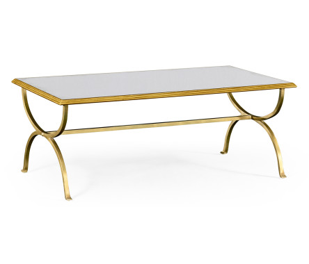 Gilded coffee table (Antiqued mirror)