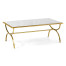 Églomisé & Gilded Iron Coffee Table