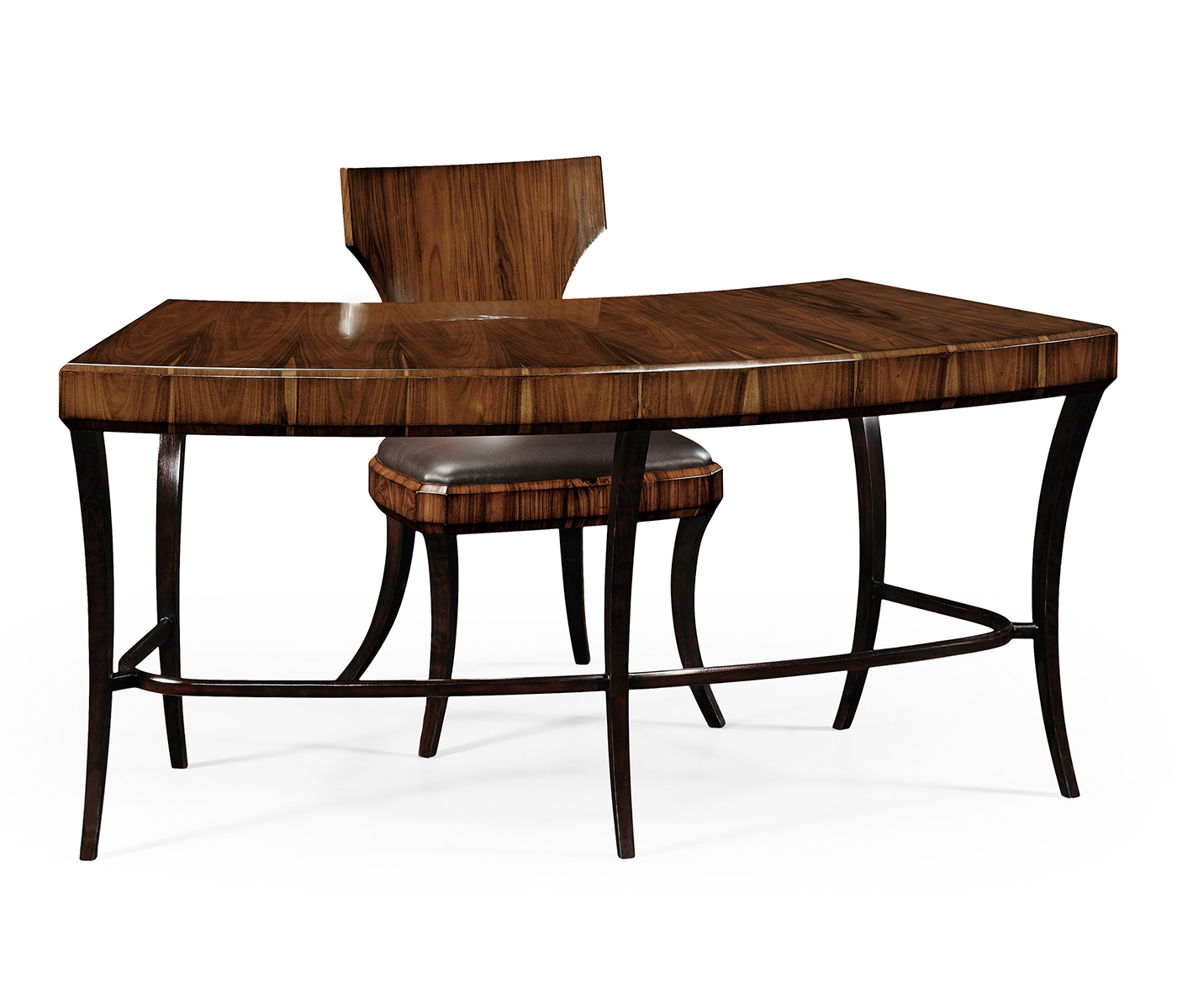 Art Deco Curved Desk