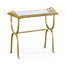 Églomisé & Gilded Iron Tray Table