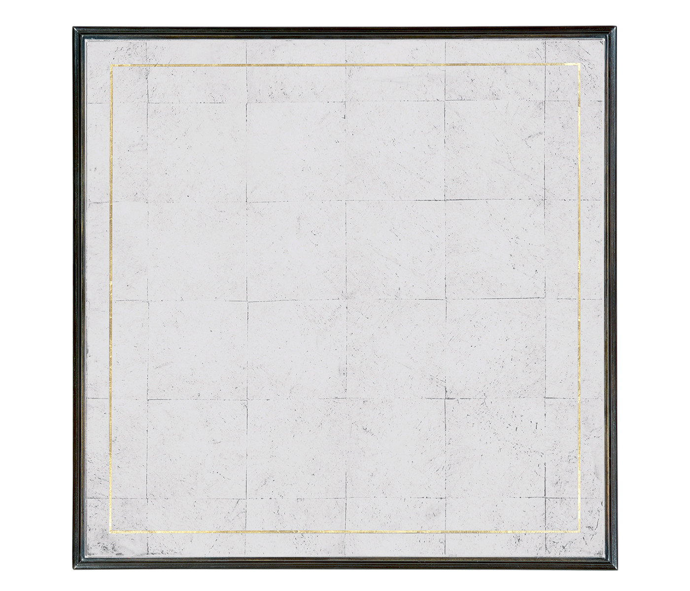 Églomisé & Bronze Iron Set of Two Tables