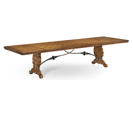 Spanish dining table plank top