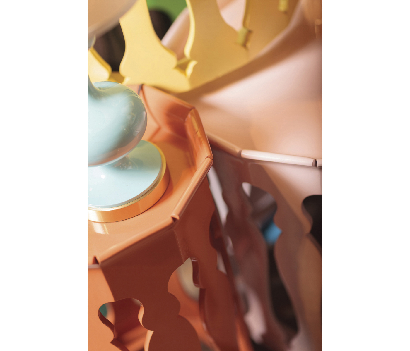 Moorish sofa tables (Patriot Blue)