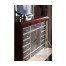 Art Deco style secretaire with stainless steel (High lustre)