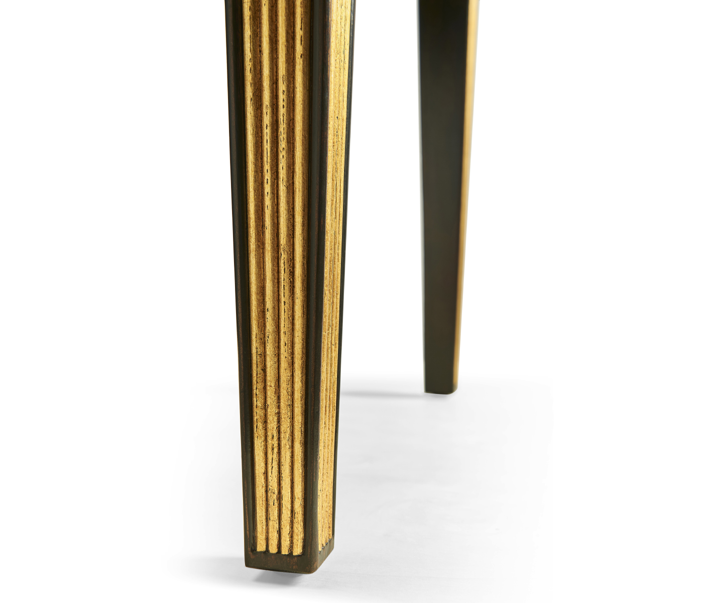 Regency Black Painted Curved Back Side Chair