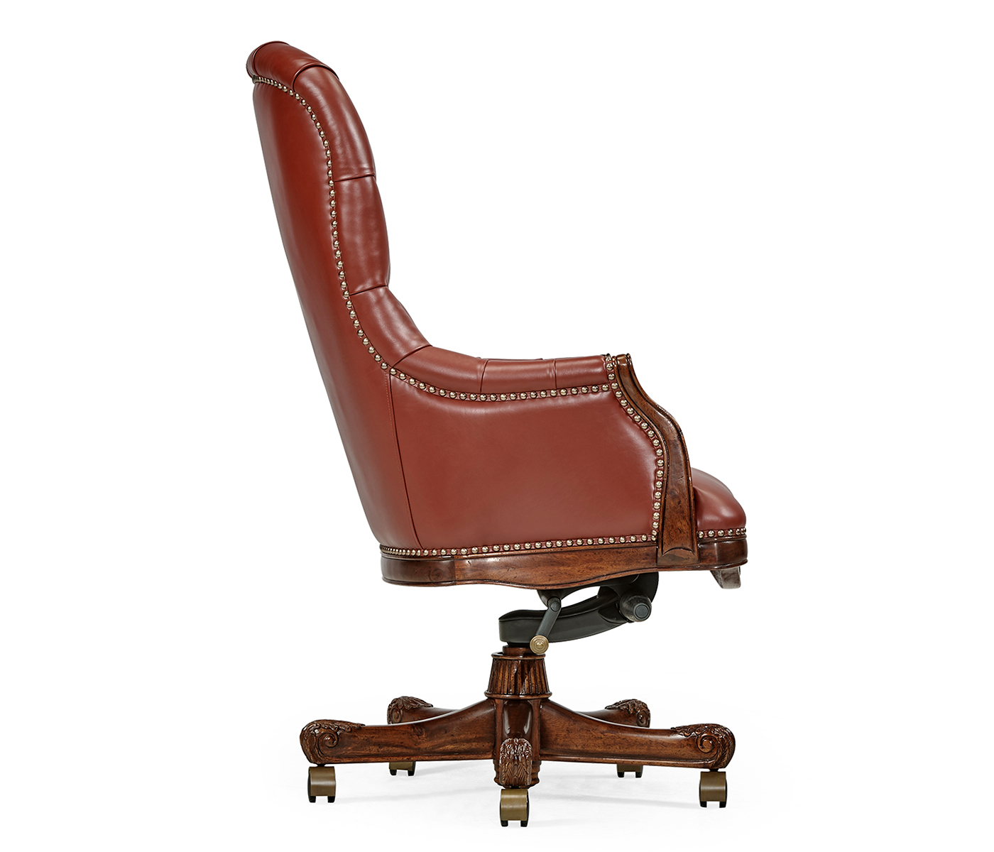 Chesterfield Style High Back Desk Chair
