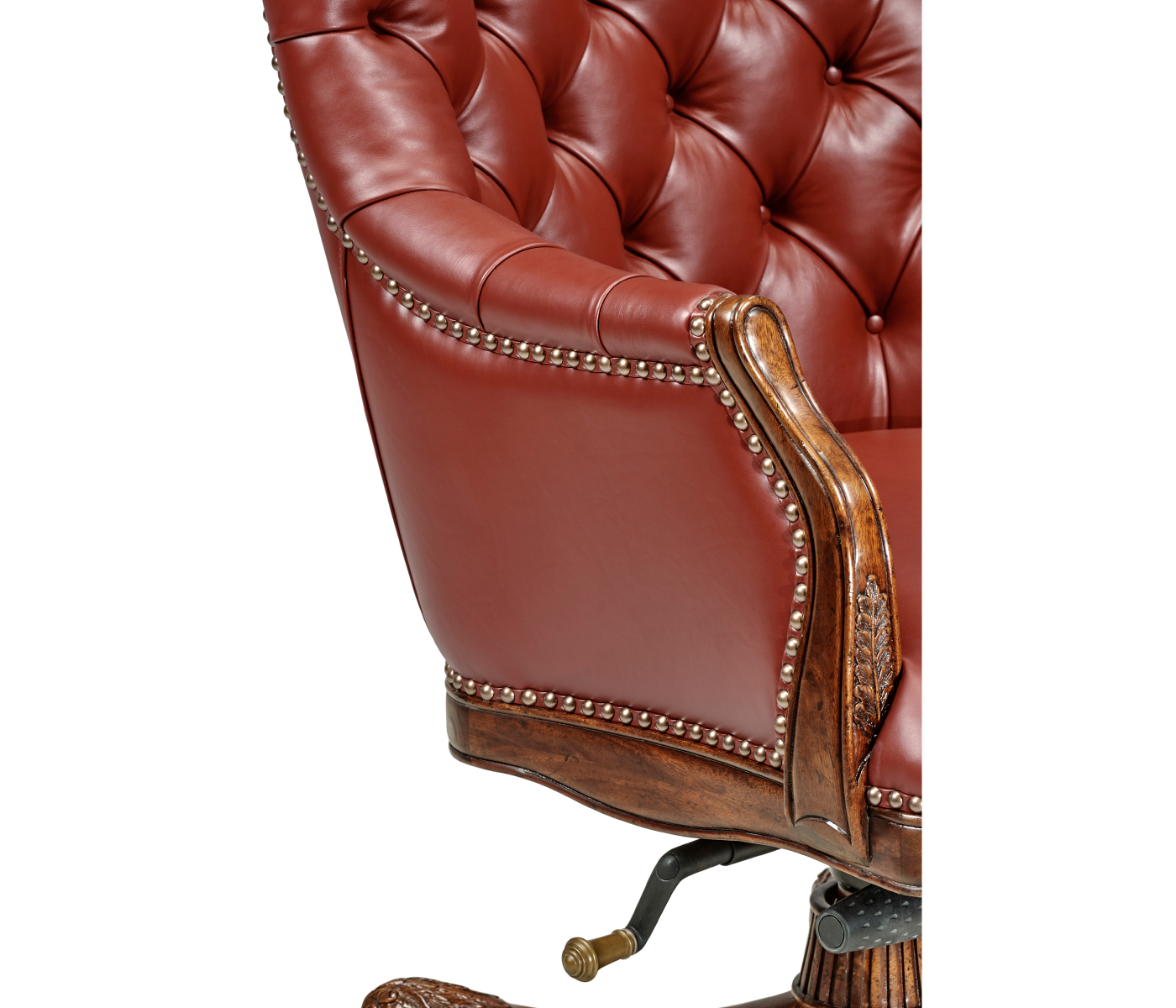 Chesterfield Style High Back Desk Chair