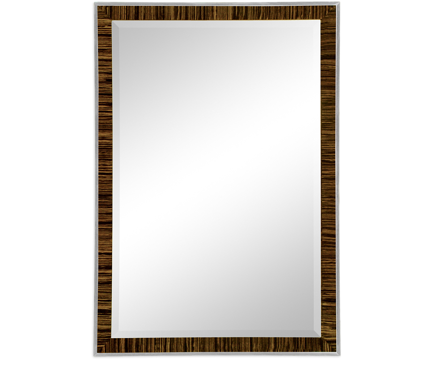 Art Deco Style Faux Macassar Ebony Mirror