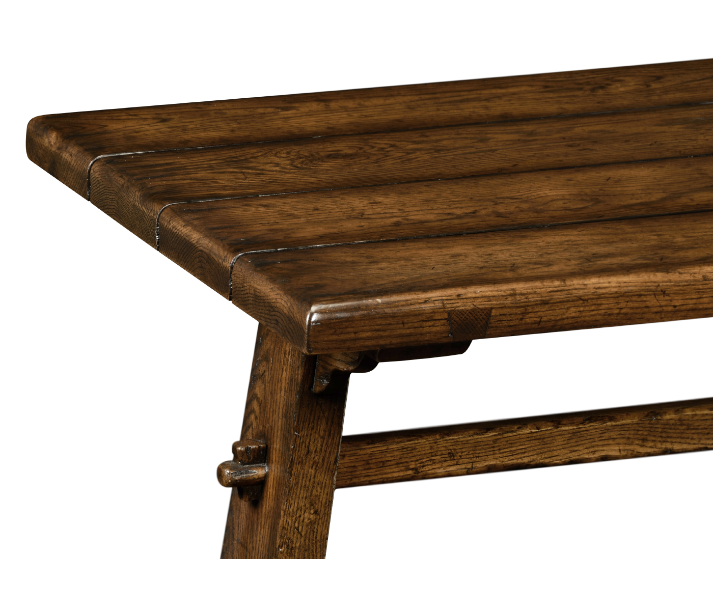 Medium Dark Oak Tavern Dining Table
