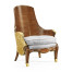 Empire Style Winged Chair