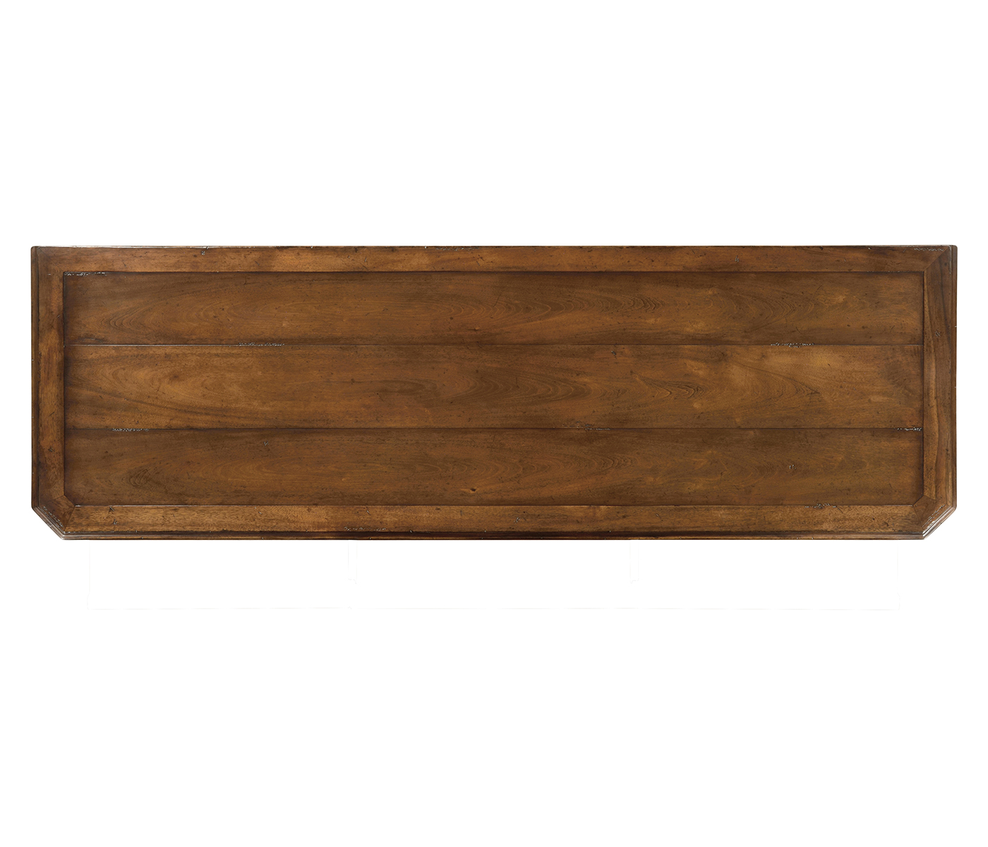 Walnut sideboard with lattice doors