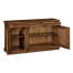 Walnut sideboard with lattice doors
