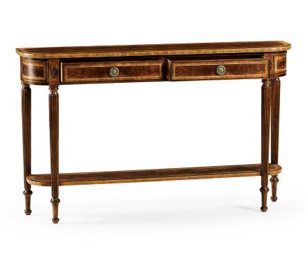 Regency Console with Shelf