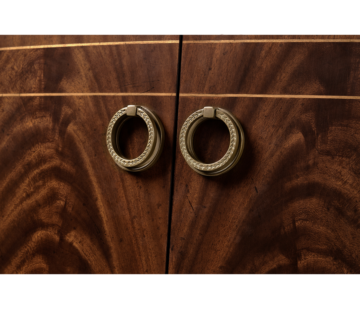 Bowfront Mahogany Cabinet