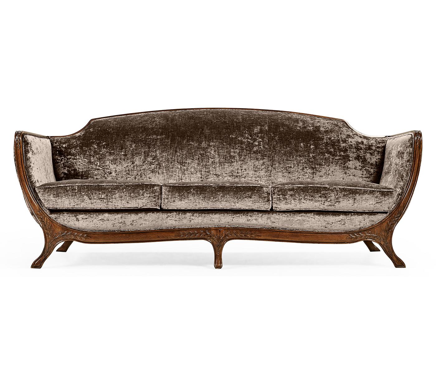 Empire Style Mahogany Sofa