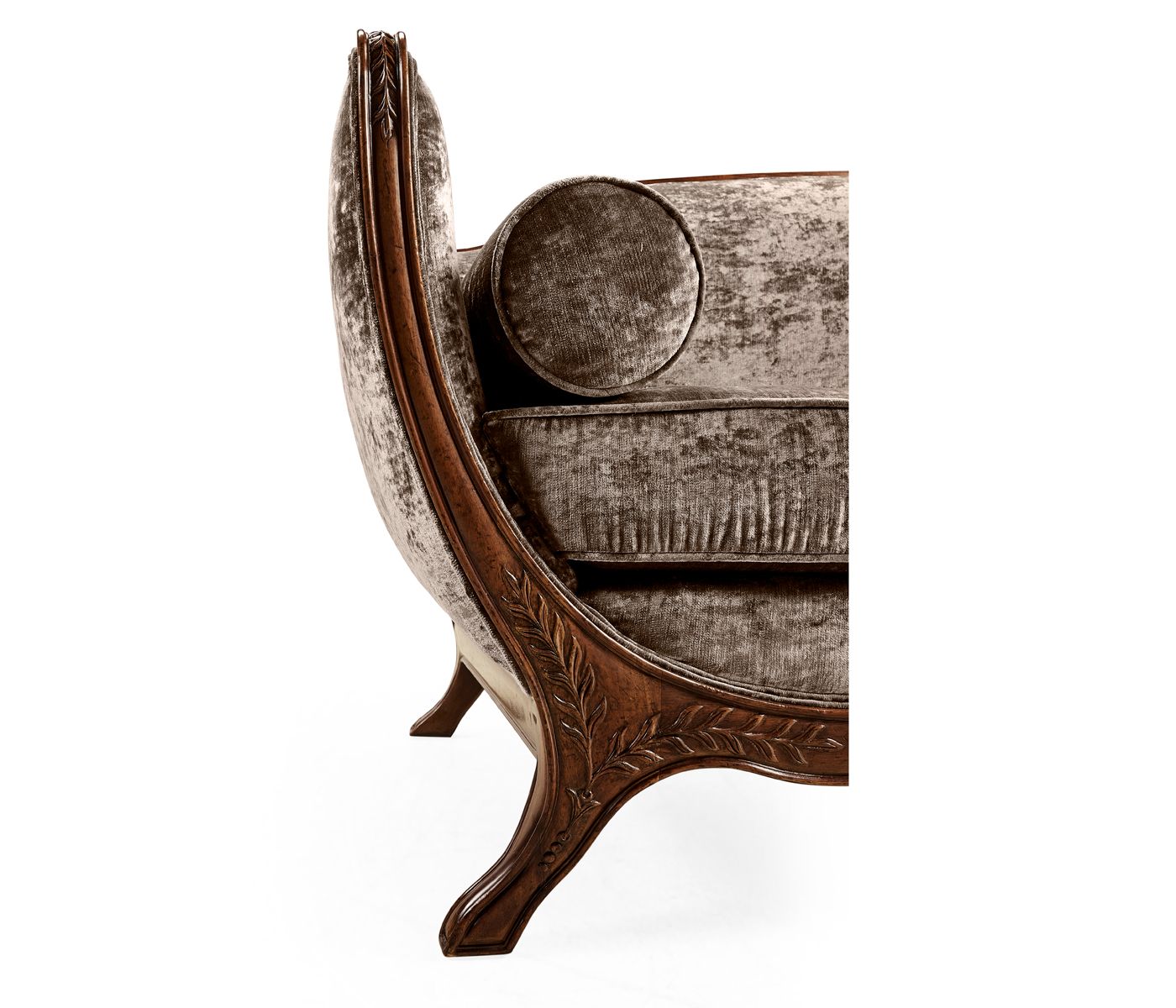 Empire Style Mahogany Sofa