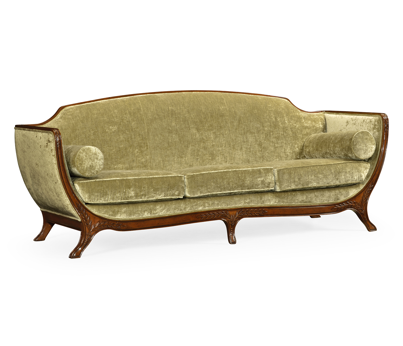 Empire Style Mahogany Sofa