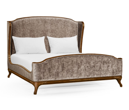 Louis XV Walnut Cali King Bed