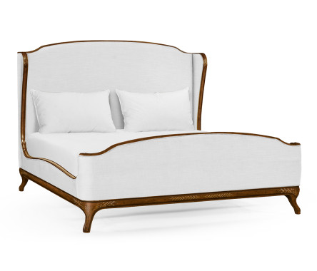 Louis XV Walnut Cali King Bed