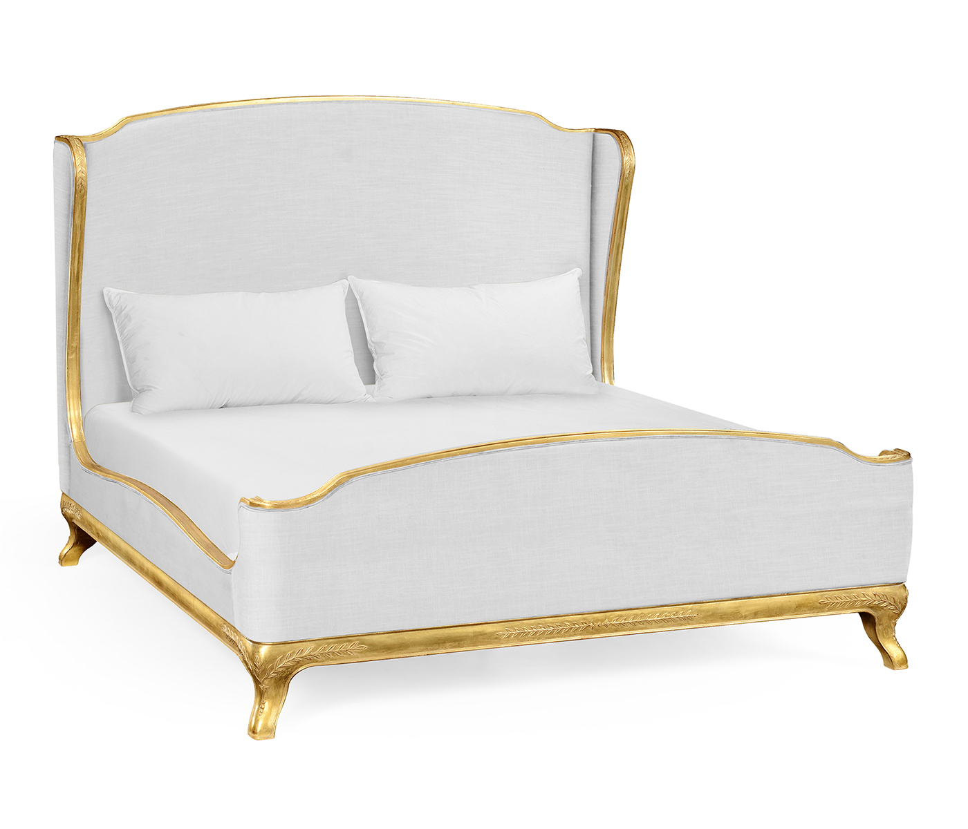 Louis XV Gilded US King Bed