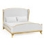 Louis XV Gilded US King Bed