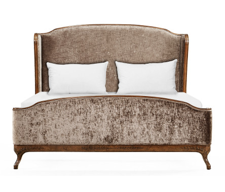 Louis XV Mahogany US King Bed