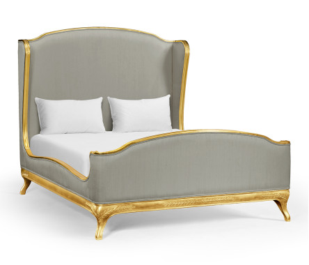 Louis XV Gilded US Queen Bed