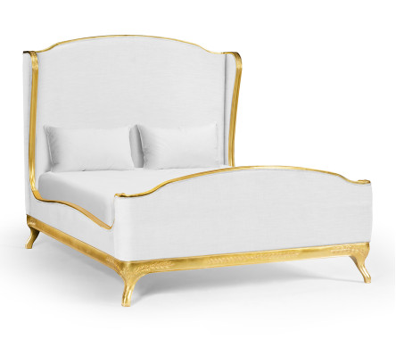 Louis XV Gilded US Queen Bed