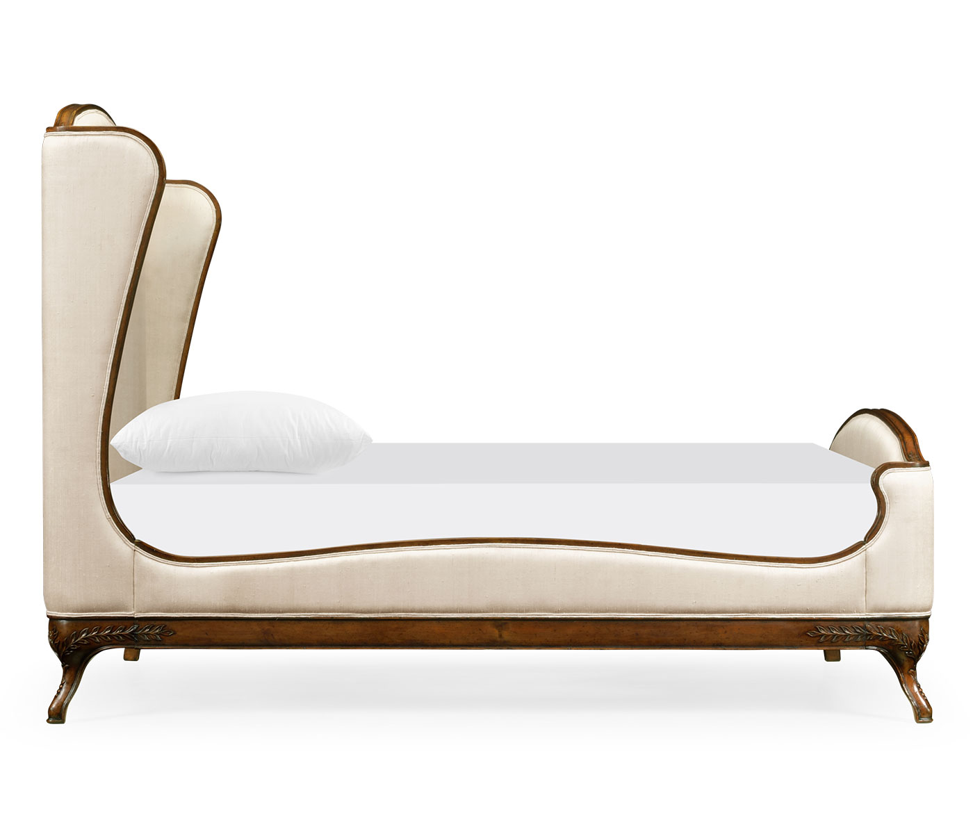 Louis XV Walnut US Queen Bed