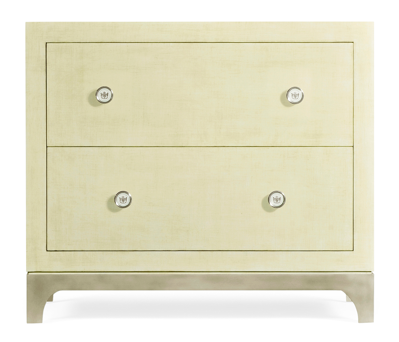 Camomile & Silver Low Chest