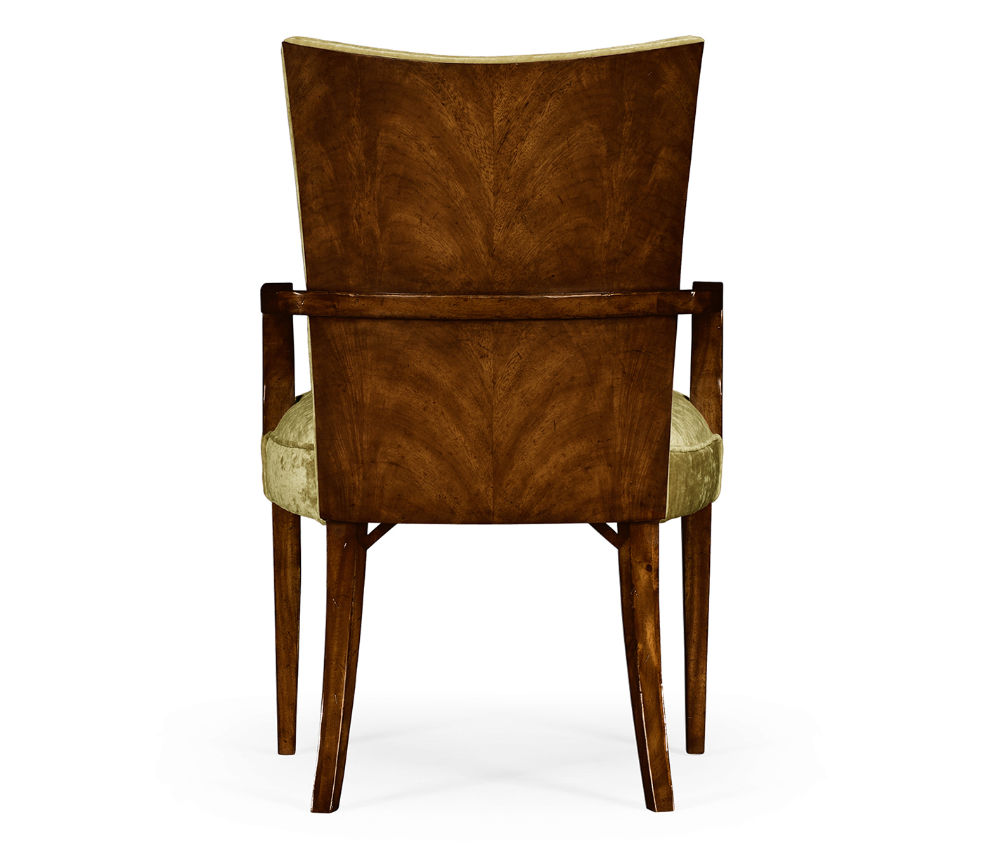 Biedermeier Style Mahogany Dining Arm Chair