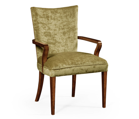 Biedermeier Style Mahogany Dining Arm Chair